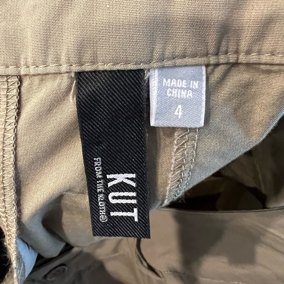 KUT FROM THE CLOTH Sadie pant. Tan, size 4. - Picture 6 of 10